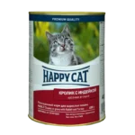 Вологий корм Happy Cat Hase & Truthahn Soβe для котів у вигляді шматочків соусу з кроликом та індичкою, 400 г