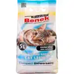 Наповнювач Super Benek Uniwersalny Compact натуральний для котів, 5 л