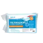 Пелюшки Magic Pet суперпоглинаючі для собак, 60x60 см, 30 шт