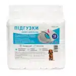 Підгузки для собак (кобелів) Magic Pet, 12шт