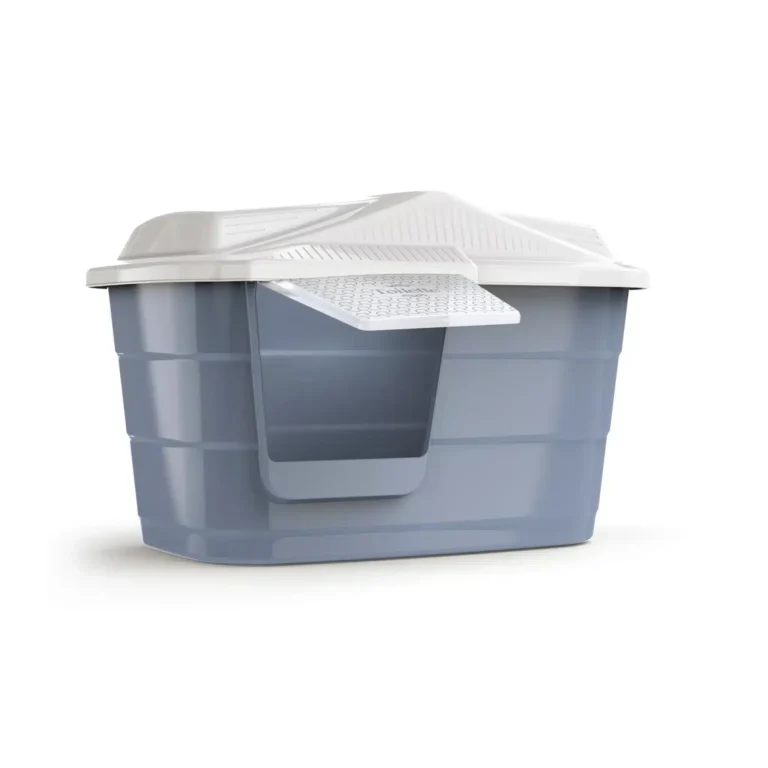 Будинок-туалет Georplast Villa 2 в 1 для котів, 57.5x38.5x37 см