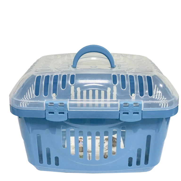 Переноска Georplast Rocket Transparent для собак та котів, 49x33x33 см