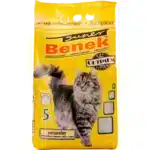 Наповнювач бентонітовий для котячих туалетів Super Benek Optimum Натуральний 5л