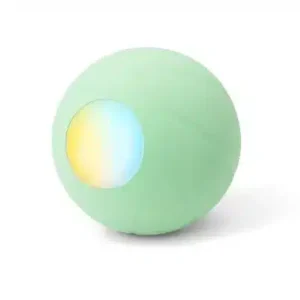 Інтерактивний зелений м’яч для собак Cheerble Wicked Green Ball PE 7,8 см