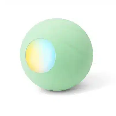 Інтерактивний зелений м'яч для собак Cheerble Wicked Green Ball PE 7,8 см