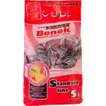 Наповнювач Super Benek Standard цитрусова свіжість для котів, 5 л