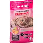 Наповнювач Super Benek Compact цитрусова свіжість для котів, 5 л