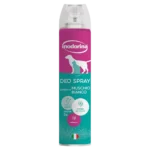 Дезодоруючий спрей для освіження шерсті собак і котів Inodorina Deo Spray Muschio з ароматом білого мускусу, 300 мл