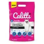 Наповнювач силікагель для котів Calitti CRYSTALS, гірська свіжість 3,8л