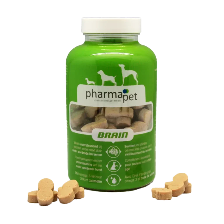 Харчова добавка для собак - підтримка роботи мозку старіючих собак, 235 г.