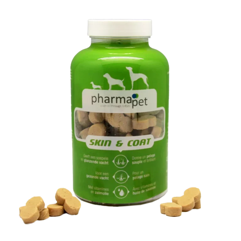 Харчова добавка для собак для підтримки здоров'я шкіри та шерсті, 235 г.