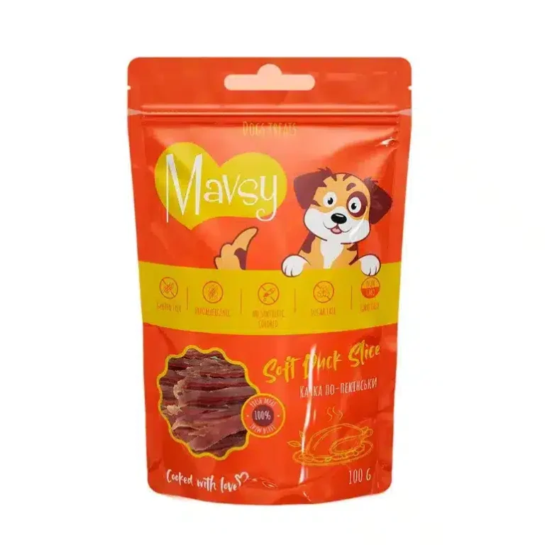 Ласощі Mavsy Soft Duck Slice з качкою для собак
