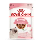 Вологий корм для кошенят (шматочки у соусі) ROYAL CANIN KITTEN IN GRAVY  у паучах, 85 г.