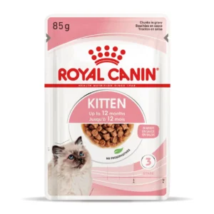 Вологий корм Royal Canin Kitten у соусі для кошенят, 85 г