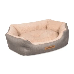 Лежак Pet Fashion Brig кавовий для собак, 58х48х20 см