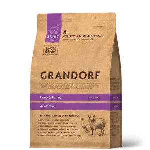 Сухий корм Grandorf Lamb & Turkey Adult Maxi для дорослих собак з ягням та індичкою
