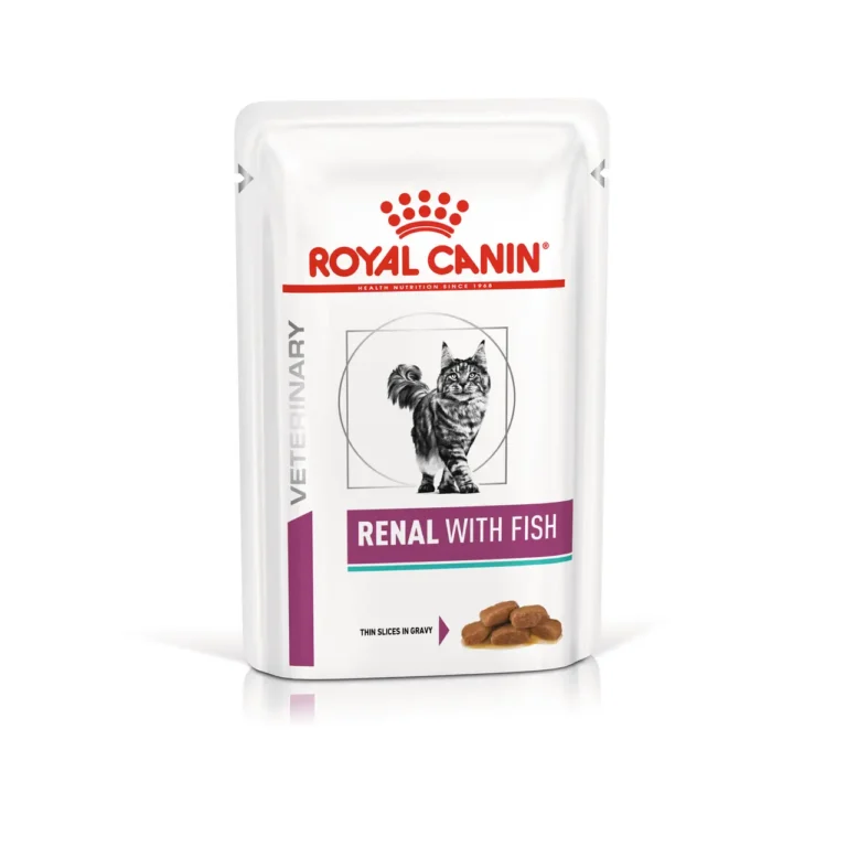 Вологий корм для дорослих котів ROYAL CANIN RENAL FELINE FISH, 85 г