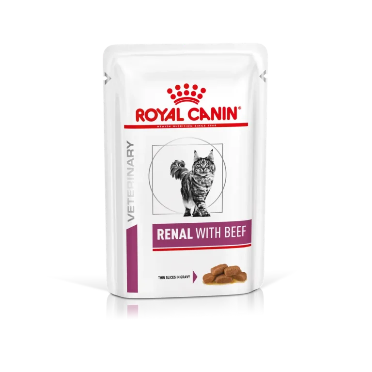 Вологий корм для дорослих котів ROYAL CANIN RENAL FELINE BEEF, 85 г