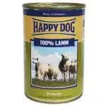 Монобілковий паштет Happy Dog Dose  Lamm для собак усіх порід з ягням, 400 г.