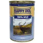 Монобілковий паштет Happy Dog Dose 100% Game для собак усіх порід з дичиною, 400 г.