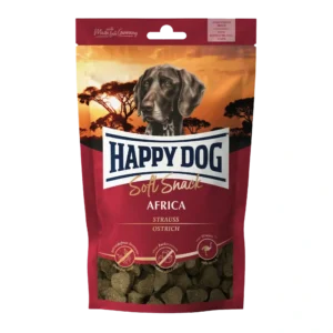 Ласощі Happy Dog Soft Snack Africa зі страусом і картоплею для собак, 100 г