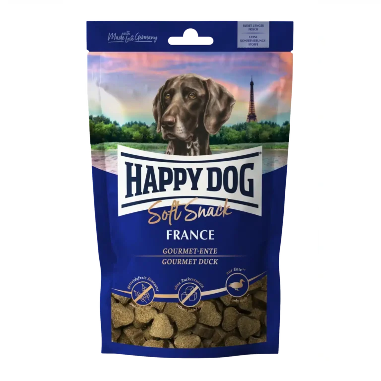 Ласощі Happy Dog Soft Snack France з качкою і картоплею для собак, 100 г
