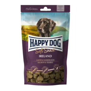Ласощі Happy Dog Soft Snack Ireland з кроликом і лососем для собак, 100 г