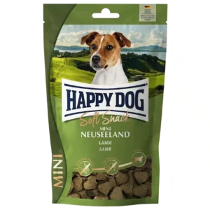 Ласощі Happy Dog Soft Snack Mini Neuseeland з ягням та рисом для собак малих порід, 100 г