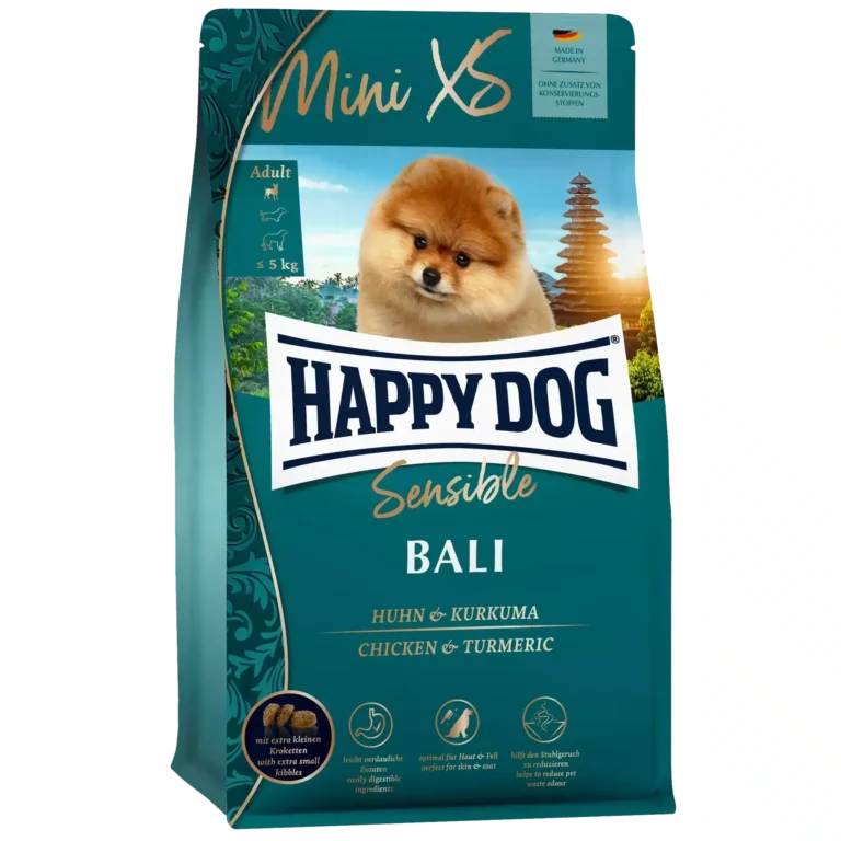 Сухий корм Happy Dog Sensible Mini XS Bali для собак з куркою і куркумою