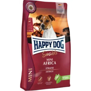 Сухий корм для собак малих порід Happy Dog Mini Africa зі страусом і картоплею