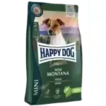 Сухий корм для собак малих порід Happy Dog Sensible Mini Montana з кониною