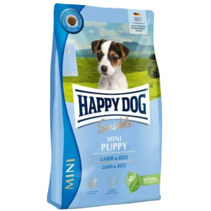 Сухий корм Happy Dog Sensible Mini Puppy для цуценят малих порід з бараниною і рисом