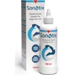 Засіб дії для чищення вух потрійної Sonotix для собак і котів, 120 мл