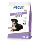 Сухий корм для собак PetQM Dogs Basic with Lamb & Rice з ягням та рисом, 10 кг