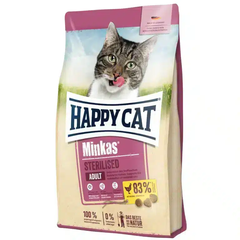 Сухий корм Happy Cat Minkas Sterilised з птицею для стерилізованих котів