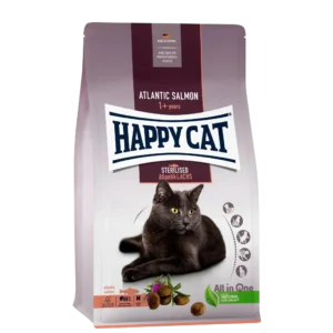 Сухий корм Happy Cat Indoor Atlantik для дорослих котів з лососем