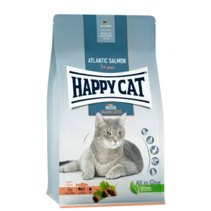Сухий корм Happy Cat Indoor Atlantik для дорослих котів з лососем