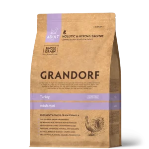 Сухий корм Grandorf Turkey Adult Mini з індичкою для собак малих порід