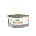 Вологий корм для дорослих котів Almo Nature HFC Cat з тунцем та мальками, 150 г