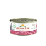 Вологий корм для дорослих котів Almo Nature HFC Cat з тунцем та куркою, 150 г