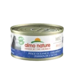 Вологий корм для дорослих котів Almo Nature HFC Cat з океанічною рибою в желе, 70 г
