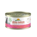 Вологий корм для дорослих котів Almo Nature HFC з лососем та куркою в желе, 70 г