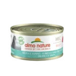 Вологий корм для дорослих котів Almo Nature HFC Cat з фореллю та тунцем в желе, 70 г