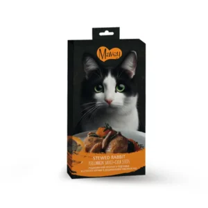 Ласощі Mavsy кролик з хурмою для котів, 5 шт по 15 г