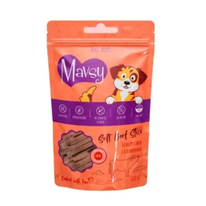 Ласощі Mavsy Beef Slice з яловичини для собак, 100 г