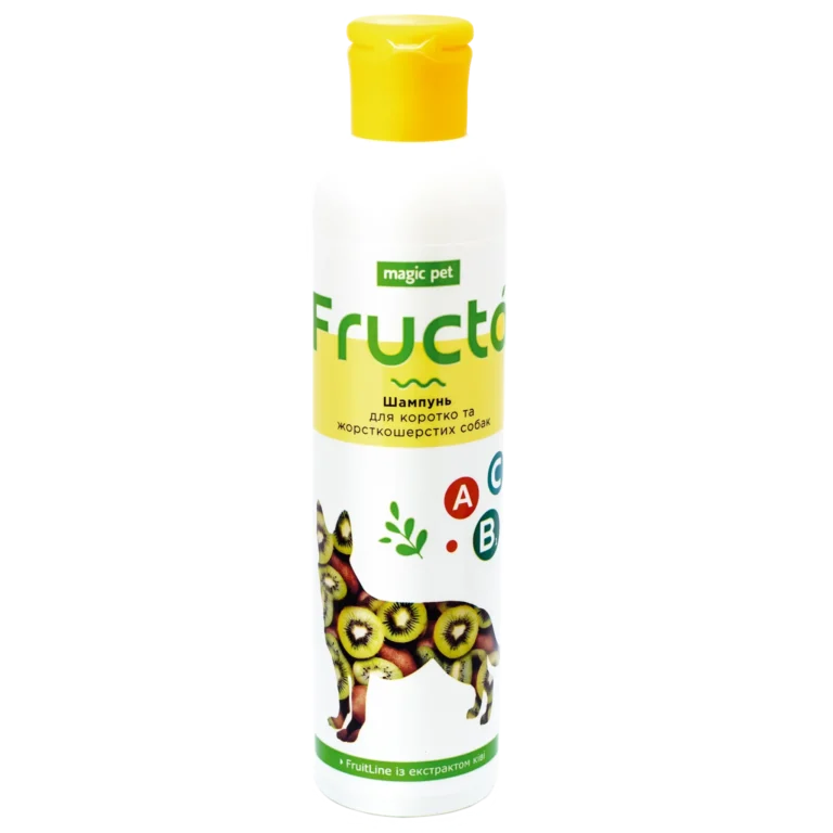 Шампунь Magic Pet FRUCTA ківі для жорсткошерстних собак та котів, 220 мл