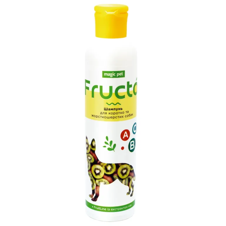 Шампунь Magic Pet FRUCTA ківі для жорсткошерстних собак та котів, 220 мл