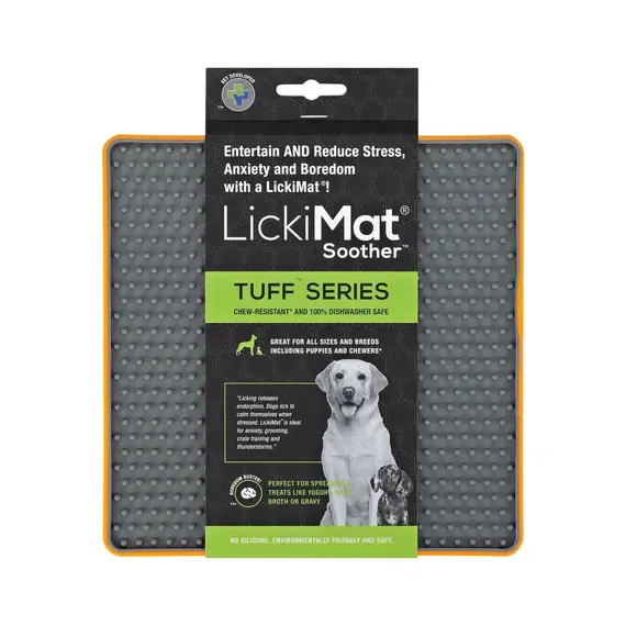 Килимок для ласощів LickiMat Soother Tuff, 20x20 см