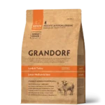 Сухий корм Grandorf Lamb & Turkey Junior для юніорів собак з ягням та індичкою