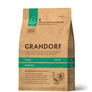 Сухий корм Grandorf Turkey Adult Maxi з індичкою для собак великих порід